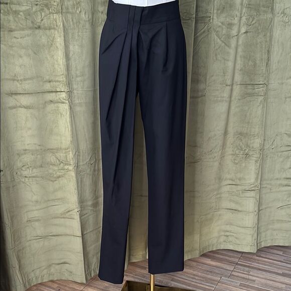 Fendi draped front women black pants, IT40( US4) - Picture 1 of 9